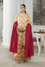 3 Piece Unstitched Desert Sand Premium Emb Jacquard Lawn