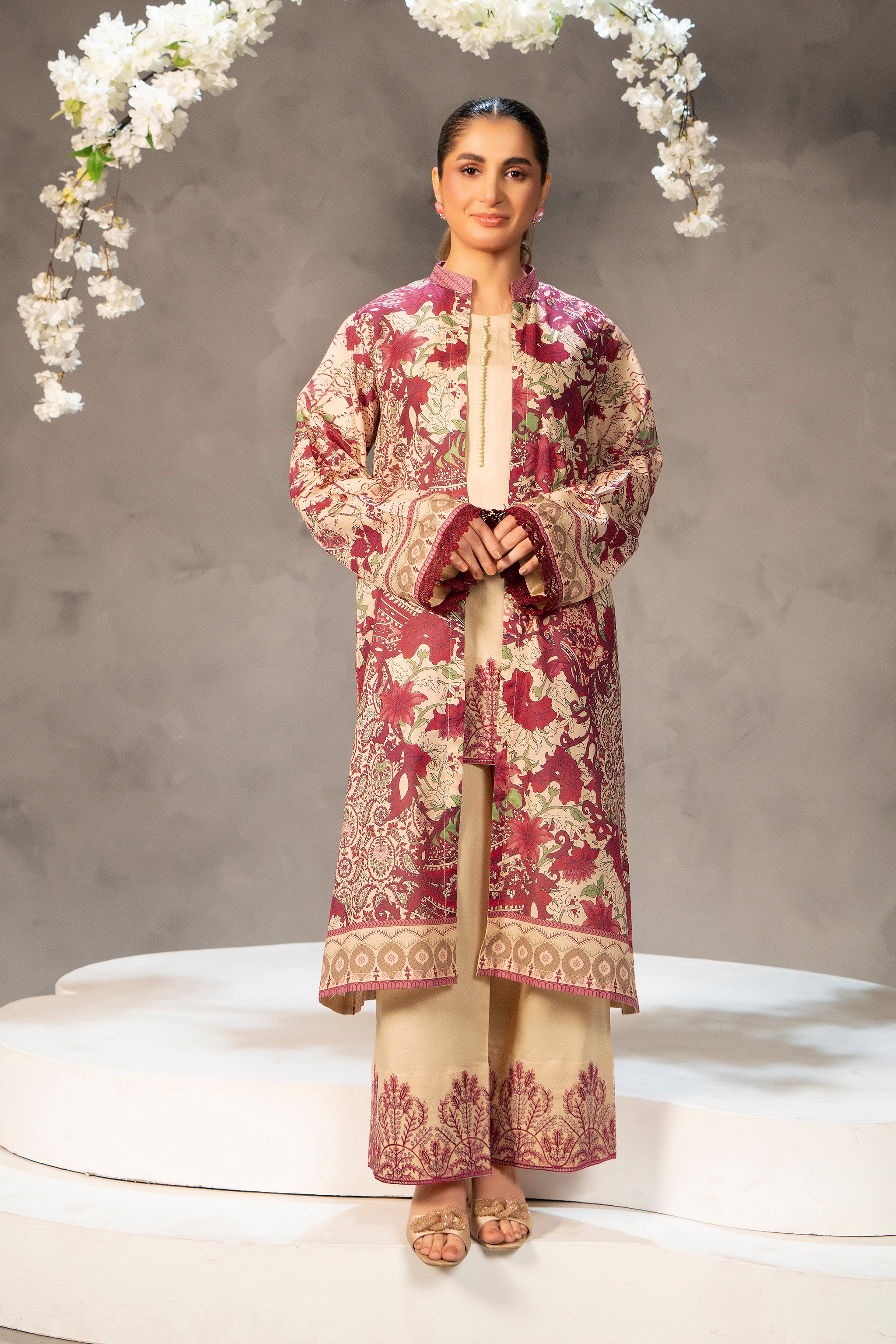 2 Piece Unstitched Digital Printed Lawn