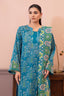 Blue 3 Piece Unstitched Premium Printed Lawn