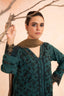 3 Piece Unstitched Midnight Green Premium Emb Jacquard Lawn