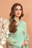3 Piece Unstitched Turquoise Green Premium Printed Lawn