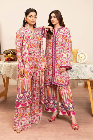 2 Piece Multi Unstitched Self Jacquard Lawn - (Vol-38/04)2P-S-25-D4 - SAFANOOR