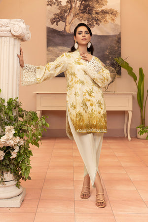 2 Piece Pale Unstitched Embroidered Lawn - (Vol-37/06)2P-S-25-D1 - SAFANOOR