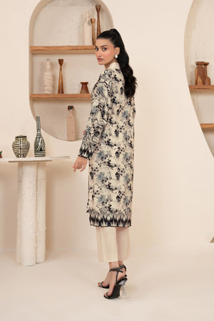 2 Piece Unstitched Printed Desert Sand Khaddar