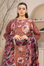 3 Piece Unstitched Brown Printed Khaddar - (Vol-111/10)D11 - SAFANOOOR