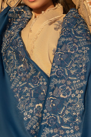 3 Piece Unstitched Dye Warm Naps Burly Wood Suit