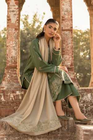 3 Piece Unstitched Dye Warm Naps Clay Creek Suit