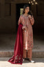 3 Piece Unstitched Dye Warm Naps Rose Taupe Suit