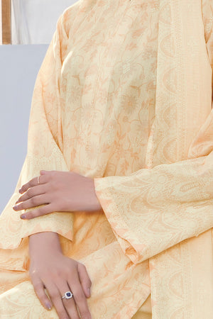 3 Piece Unstitched Lemon Printed Lawn - (Vol-99/19)3P-S-25-D6 - SAFANOOR