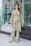 Laurel Green 2 Piece Unstitched Embroidered Lawn