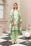 Laurel Green 3 Piece Unstitched Premium Printed Lawn