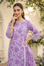 Lavender 3 Piece Unstitched Premium Printed Lawn Suit By Safa Noor Nigaah Collection Summer 2026
