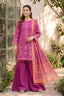 Raspberry 3 Piece Unstitched Premium Printed Lawn Suit By Safa Noor Nigaah Collection Summer 2026
