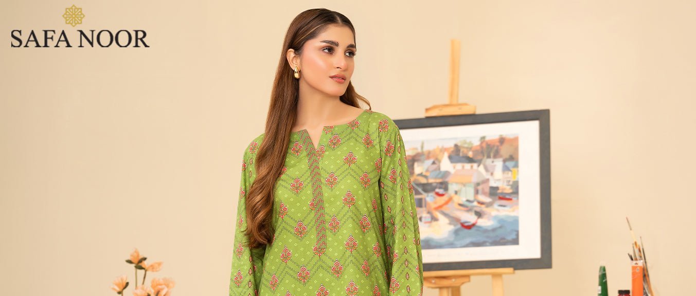 safa noor printed suits