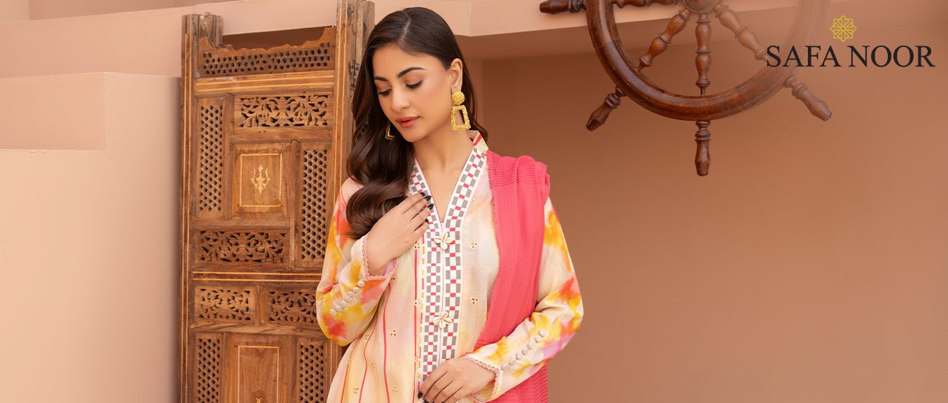 Weekend Deal: 20% Off SAFANOOR's Unstitched Lawn