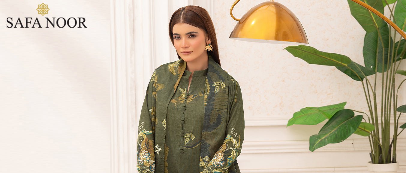 Step Into Winter with NAYAB Unstitched Khaddar Collection 2025