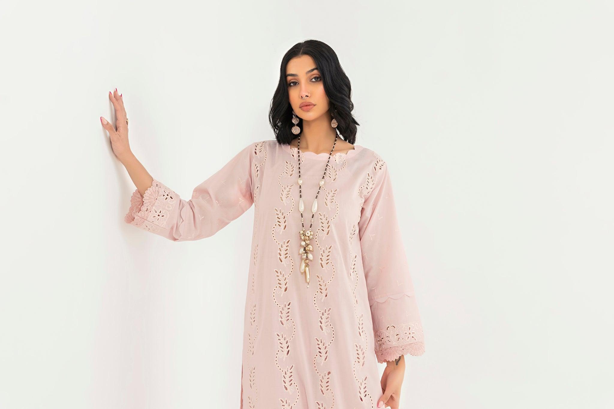 ARSH 2 Piece Unstitched Dyed Embroidered Lawn Collection 2024 - SafaNoor