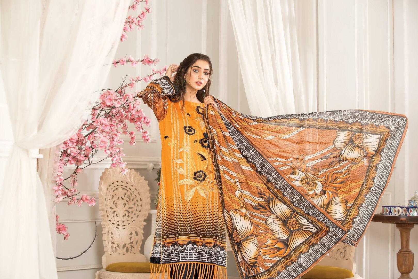 3 PCS SUITS VOL-44 - SafaNoor