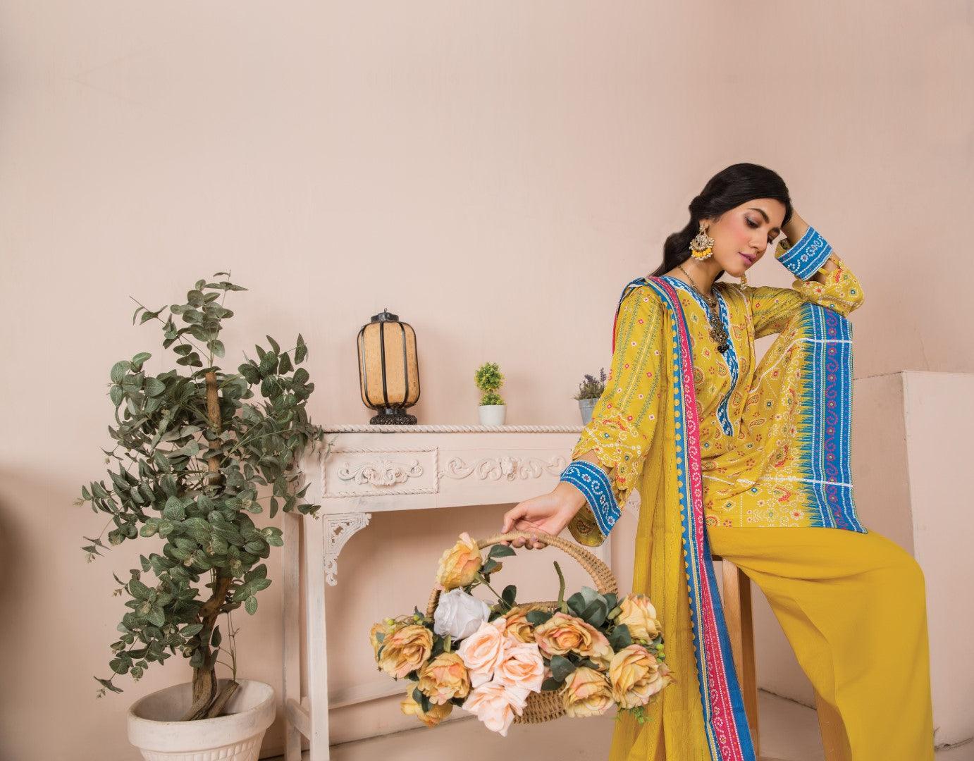 3 PCS SUITS VOL-46 - SafaNoor