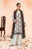 3 Piece Unstitched Light Grey Premium Emb Jacquard Lawn