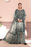 Gray 3 Piece Unstitched Premium Printed Lawn