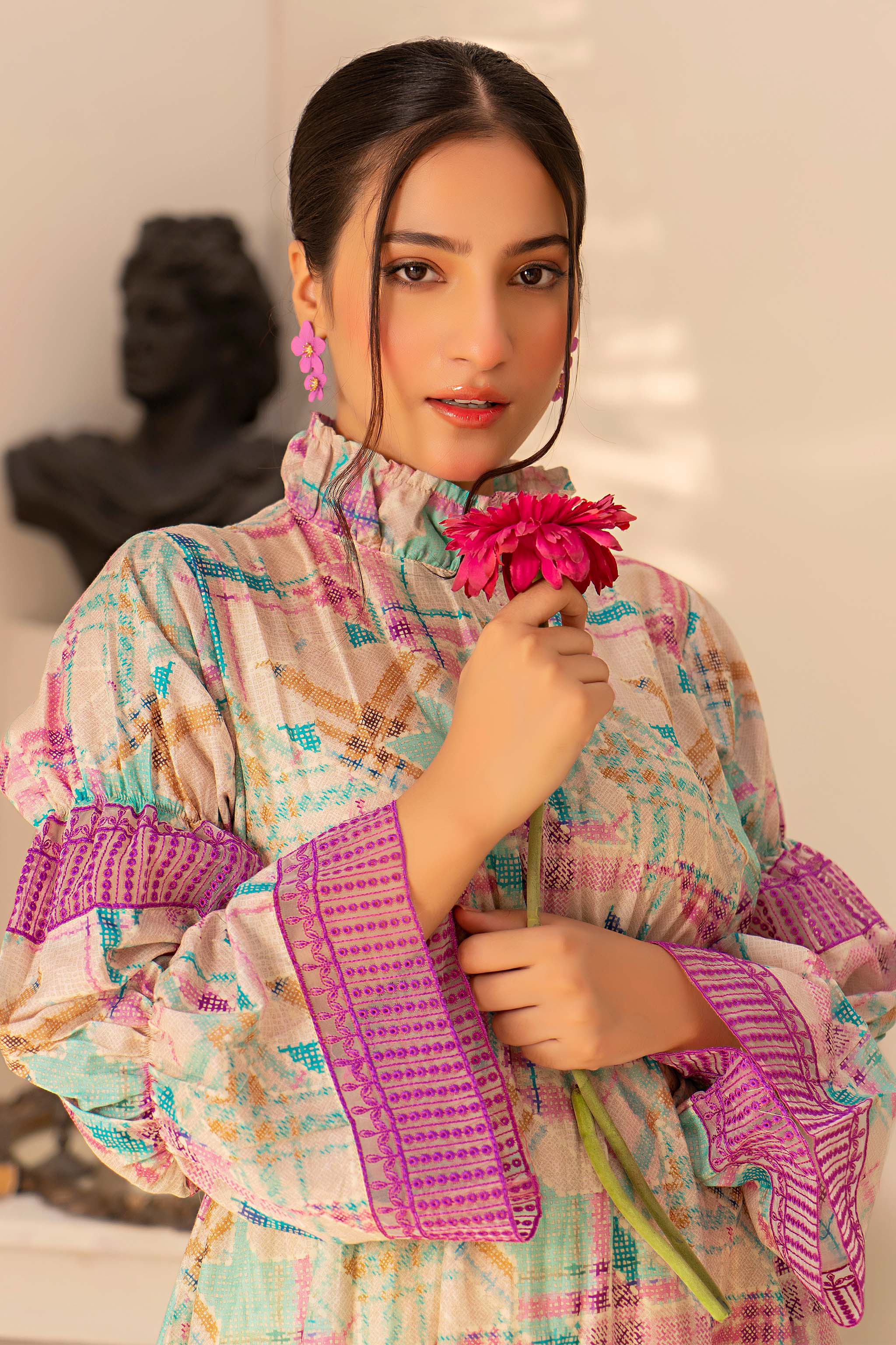 1 Piece Skin Printed Lawn - (Vol-57/16)1P-S-24-D-9 - SAFANOOR