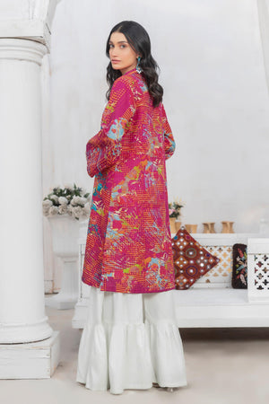 1 Piece Unstitched Doriya Khaddar Multi Pink - SafaNoor