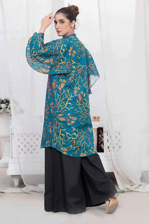 1 Piece Unstitched Doriya Khaddar Sea Green - SafaNoor