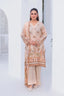 3 Piece Unstitched Pale Silver Premium Printed Lawn