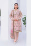 3 Piece Unstitched Pale Chestnut Premium Printed Lawn