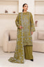 3 Piece Unstitched Brass Premium Printed Lawn