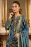 Black 3 Piece Unstitched Premium Printed Lawn