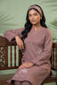 Light Mauve 2 Piece Unstitched Dyed Embroidered Lawn