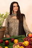 3 Piece Unstitched Tan Premium Emb Jacquard Lawn
