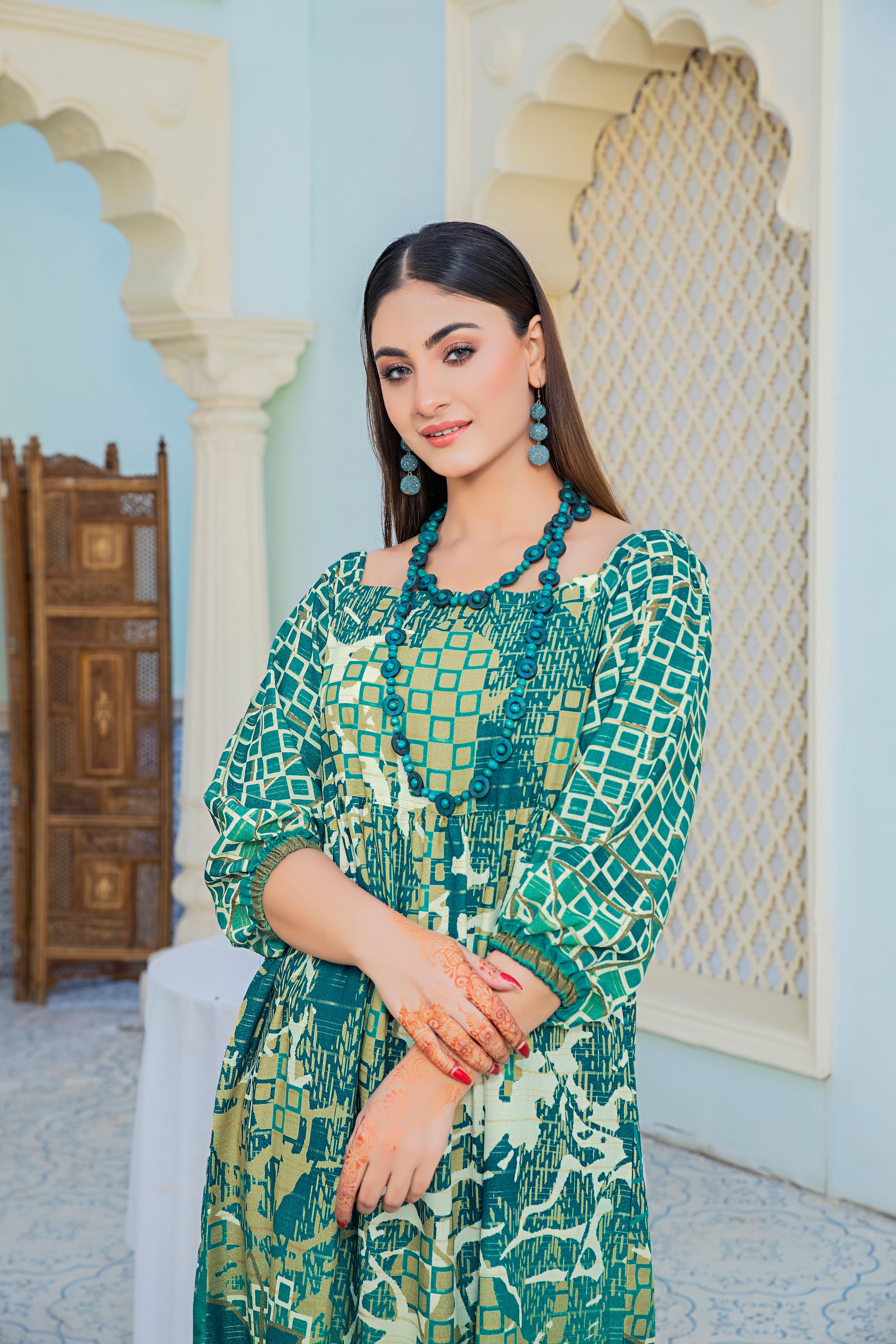 2 Piece Multi Green Strip Karandi Unstitched - (Vol-20/05)2P-W-23-D9 - SAFANOOR