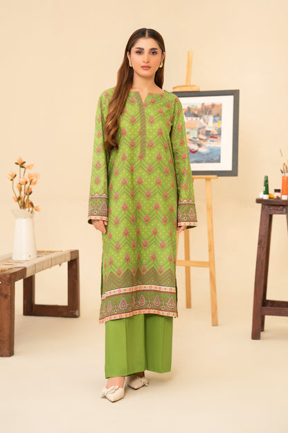 2 Piece Unstitched Parrot Printed Cotton - (Vol-42/05)D-6 - SAFANOOR