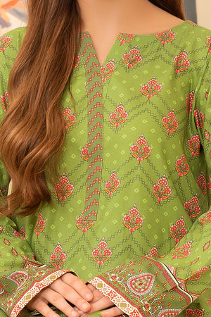 2 Piece Unstitched Parrot Printed Cotton - (Vol-42/05)D-6 - SAFANOOR