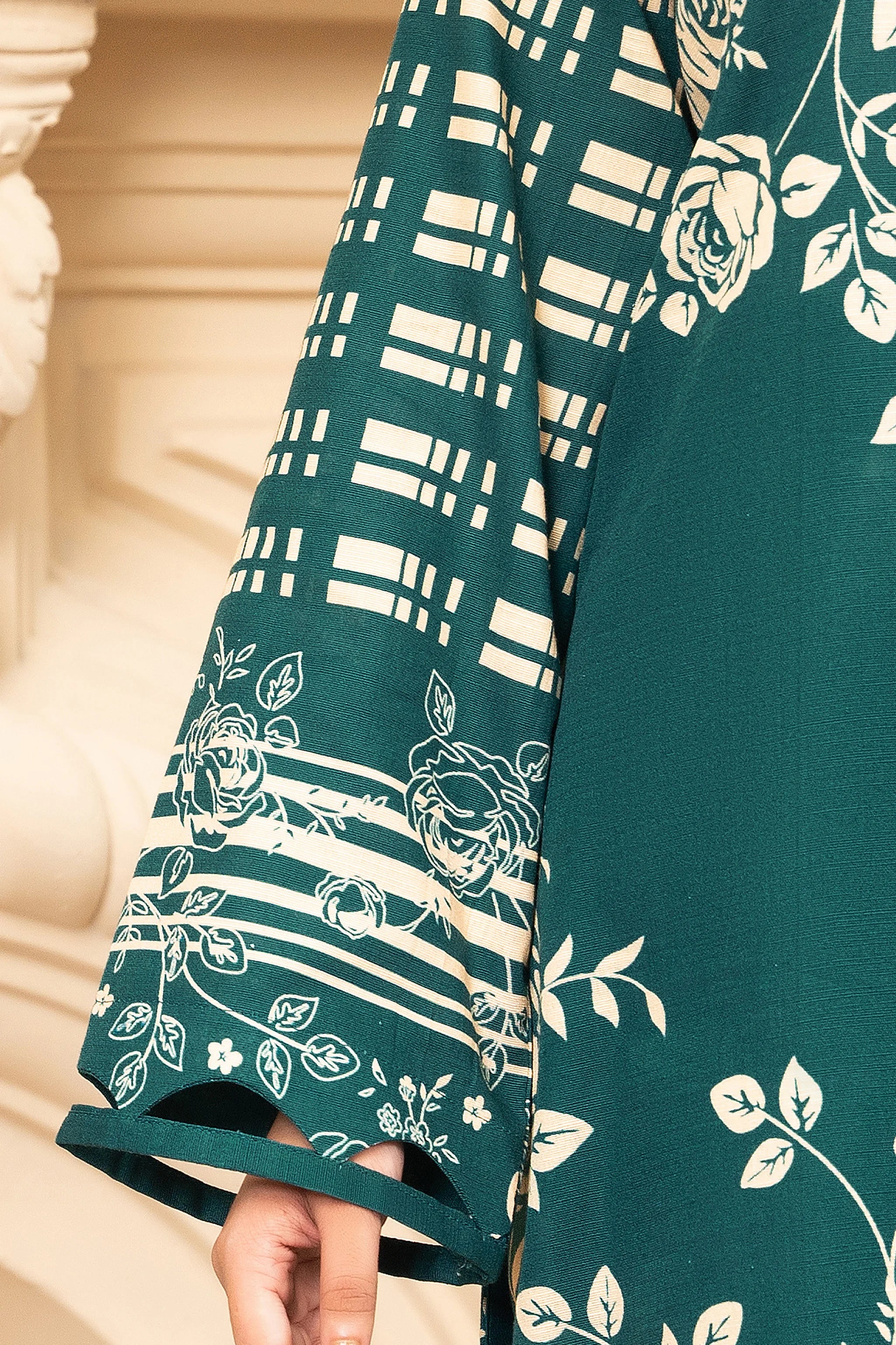 2 Piece Unstitched Printed Casal Khaddar