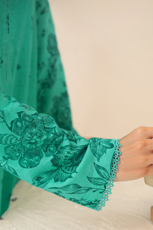 2 Piece Unstitched Printed jellyfish Khaddar