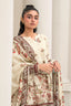 Antique White 3 Piece Unstitched Premium Printed Lawn