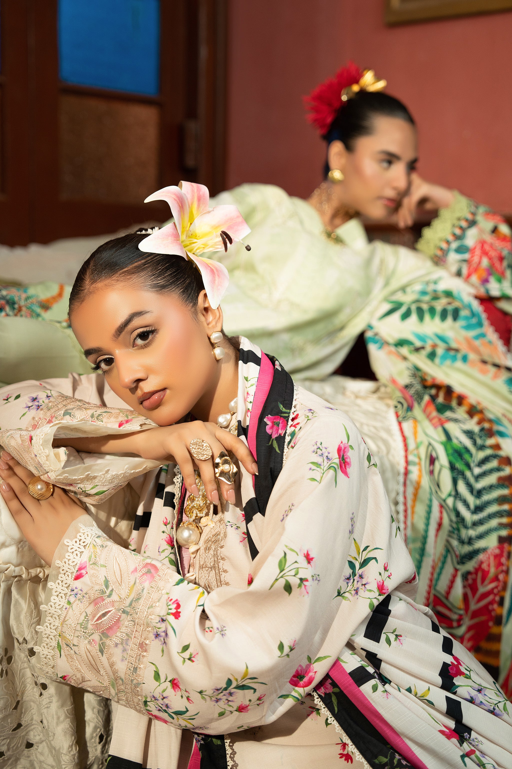 3 Piece Unstitched Panache Embroidered Linen