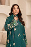 3 Piece Unstitched Dark Slate Gray Premium Printed Lawn