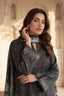 Unstitched Premium Printed 3-Piece Pearl Black Suit