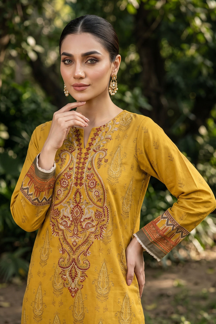 Unstitched 2 Piece Twill Marina Suit - Golden Bronze Secondary image