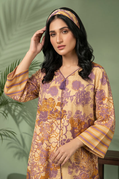 1 Piece Unstitched Doriya Khaddar Beige