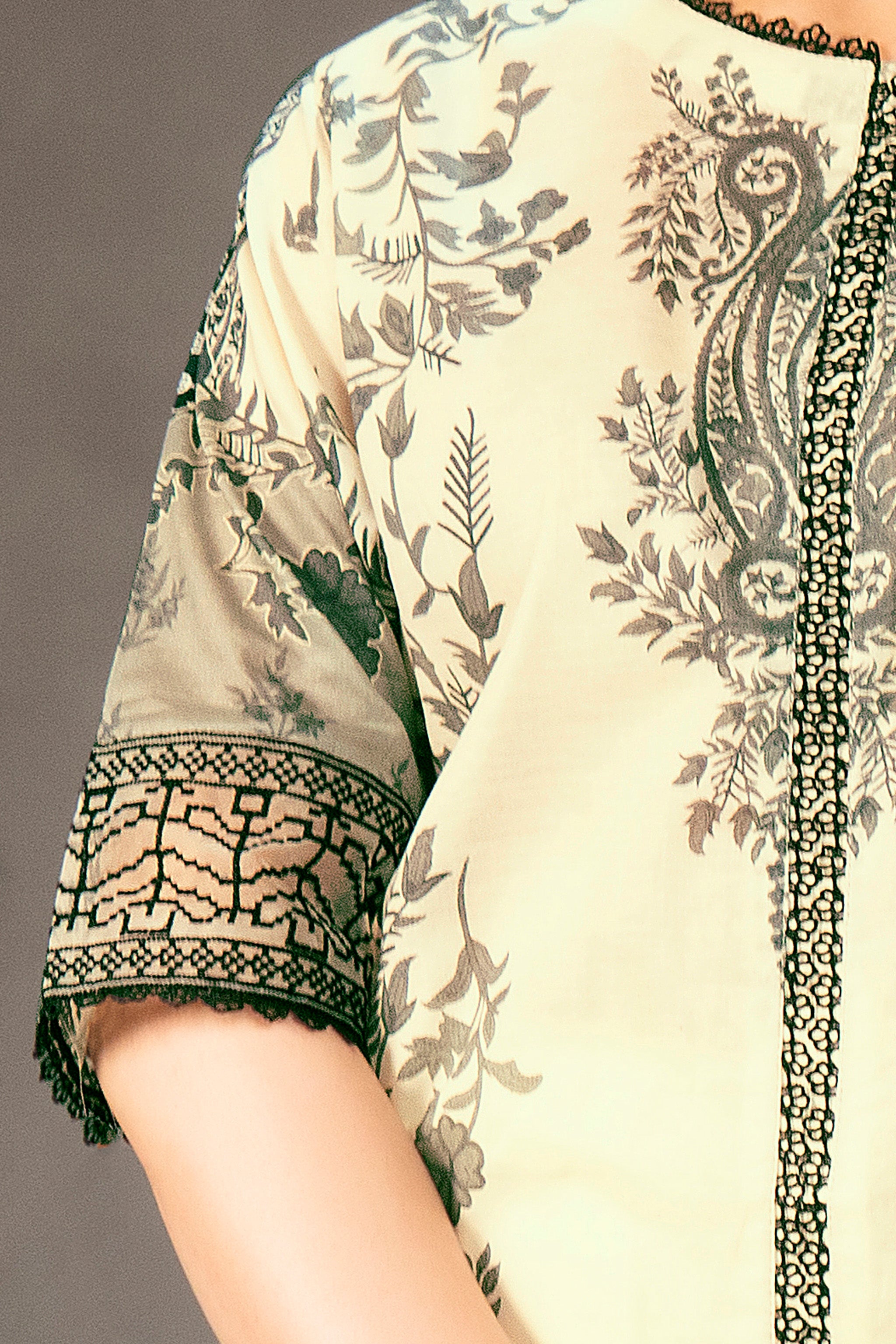 2 Piece Unstitched Digital Printed Lawn