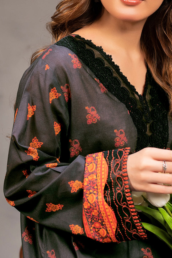 2 Piece Unstitched Digital Printed Lawn