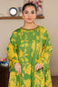 3 Piece Green Unstitched Printed Khaddar - (Vol-109/09)D1 - SAFANOOR