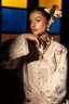 3 Piece Unstitched Beige Embroidered Linen - (Vol-113/01)D10 - SAFANOOOR