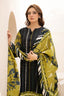 3 Piece Unstitched Chic Black Printed Khaddar - (Vol-111/10)D3 - SAFANOOOR